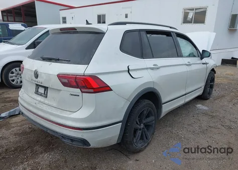 2024 Volkswagen Tiguan 2.0T Se R-Line Black from USA, damaged, VIN 3VV8B7AXXRM158634